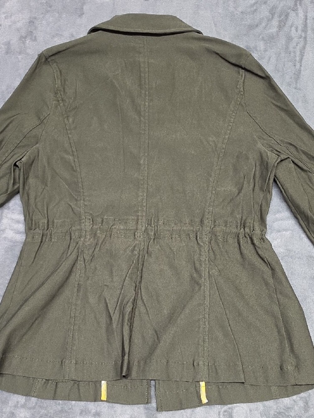Eden Society M Olive Utility Drawstring Jacket - Picture 9 of 9